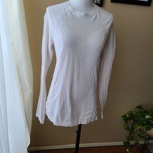 White long sleeve Athletica shirt